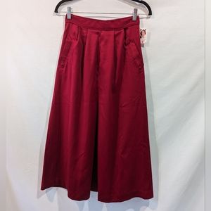 Vintage NWT Apostrophe Cheryl Tiegs Sears Maxi Skirt With Pockets Size 8 Misses